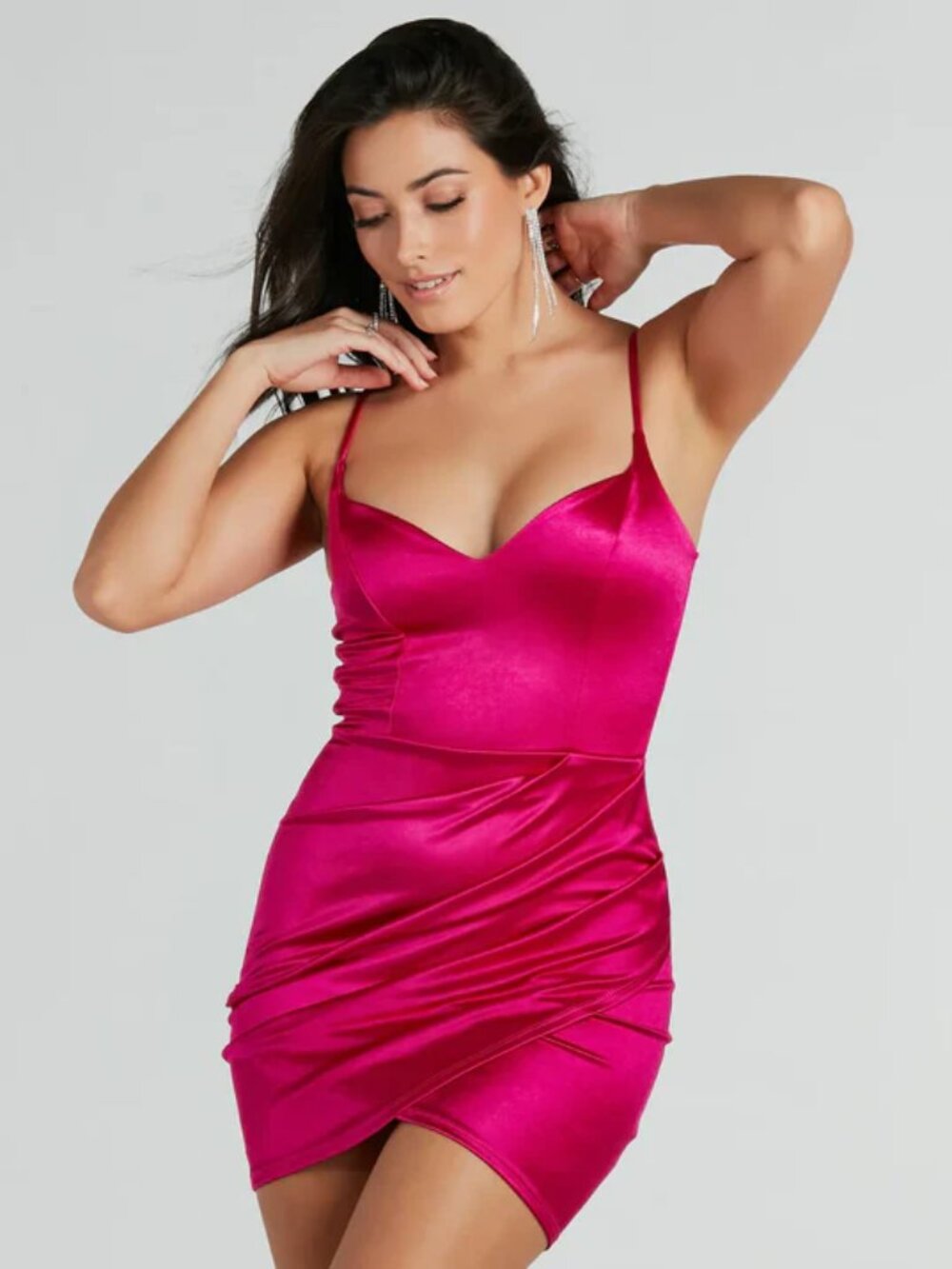 ✨ NWT Windsor Satin Bodycon Dress ✨
